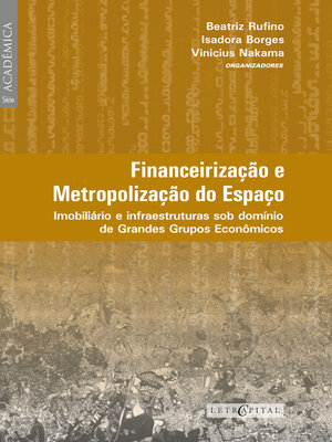 cover image of Financeirização e metropolização do espaço